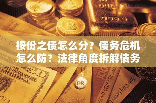 武汉按份之债怎么分？债务危机怎么防？法律角度拆解债务分配与风险自保指南
