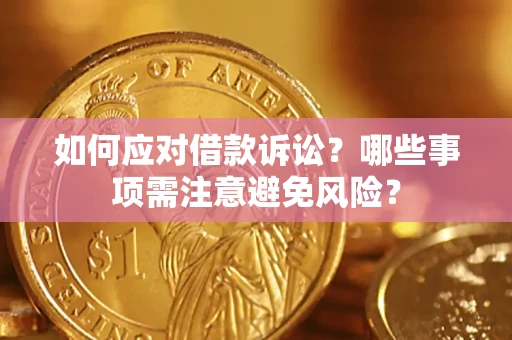 武汉如何应对借款诉讼？哪些事项需注意避免风险？