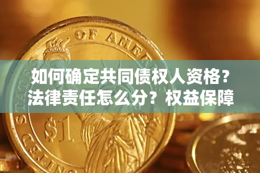武汉如何确定共同债权人资格？法律责任怎么分？权益保障技巧揭秘！
