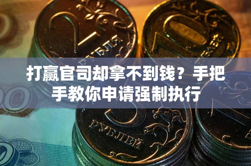 武汉打赢官司却拿不到钱？手把手教你申请强制执行
