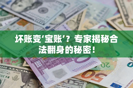 武汉坏账变‘宝账’？专家揭秘合法翻身的秘密！