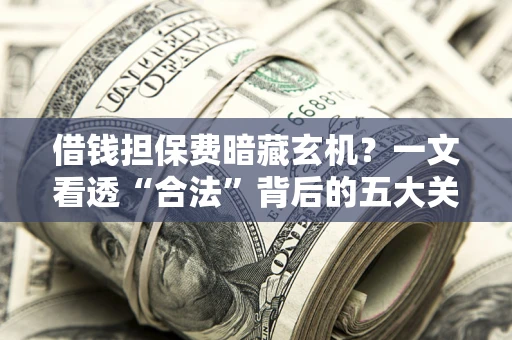 武汉借钱担保费暗藏玄机？一文看透“合法”背后的五大关键陷阱