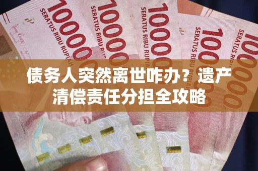武汉债务人突然离世咋办？遗产清偿责任分担全攻略