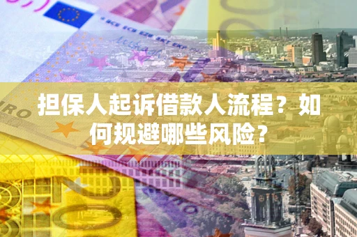 武汉担保人起诉借款人流程？如何规避哪些风险？