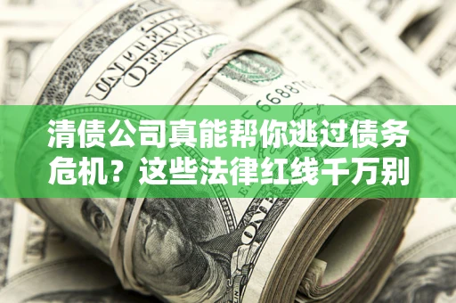 武汉清债公司真能帮你逃过债务危机？这些法律红线千万别踩