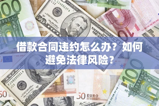 武汉借款合同违约怎么办？如何避免法律风险？